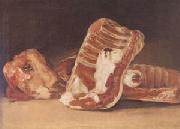 Francisco de Goya, Still Life with Sheep's Head (mk05)